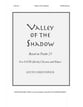 Valley of the Shadow SATB choral sheet music cover